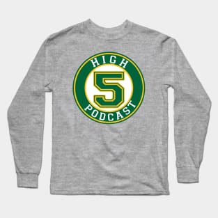 High 5 Green Logo Long Sleeve T-Shirt